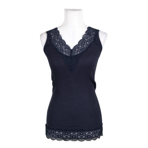 Unisex Rosemunde - Tricot tank top, size 38 - Blue (1)