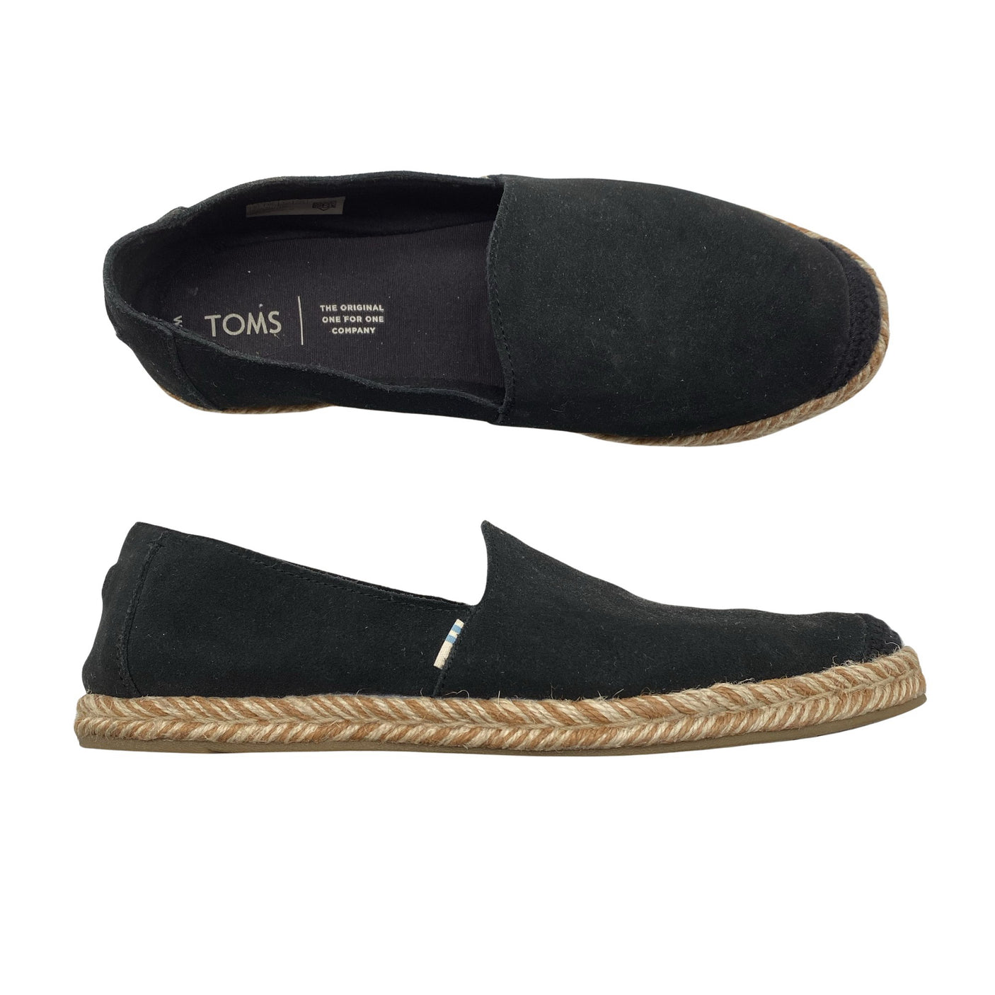 Unisex Toms - Loafers, size 39 - Black (1)