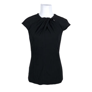 Unisex Lauren Ralph Lauren - Short-sleeved blouse, size 38 - Black (1)