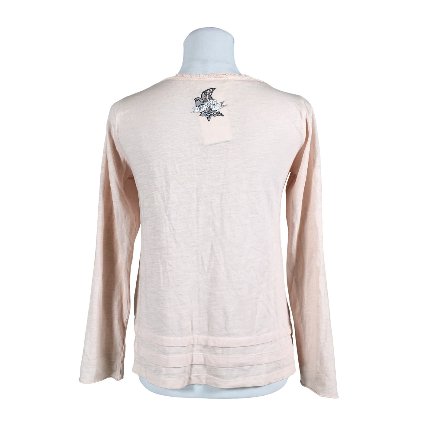Unisex Odd Molly - Tricot shirt, size 36 - Light pink (2)