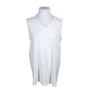 Unisex Ulla Popken - Tricot tunic, size 50 - White (1)