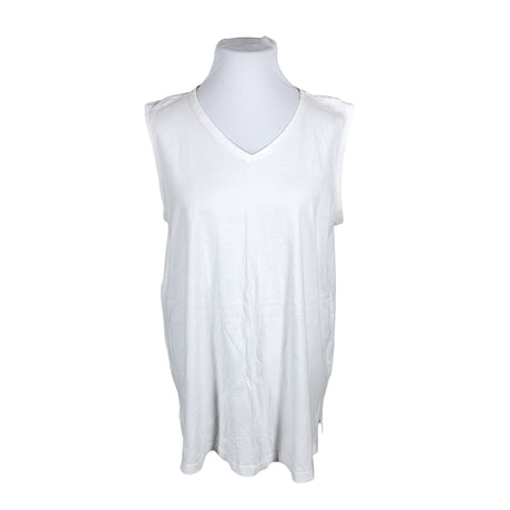 Unisex Ulla Popken - Tricot tunic, size 50 - White ()