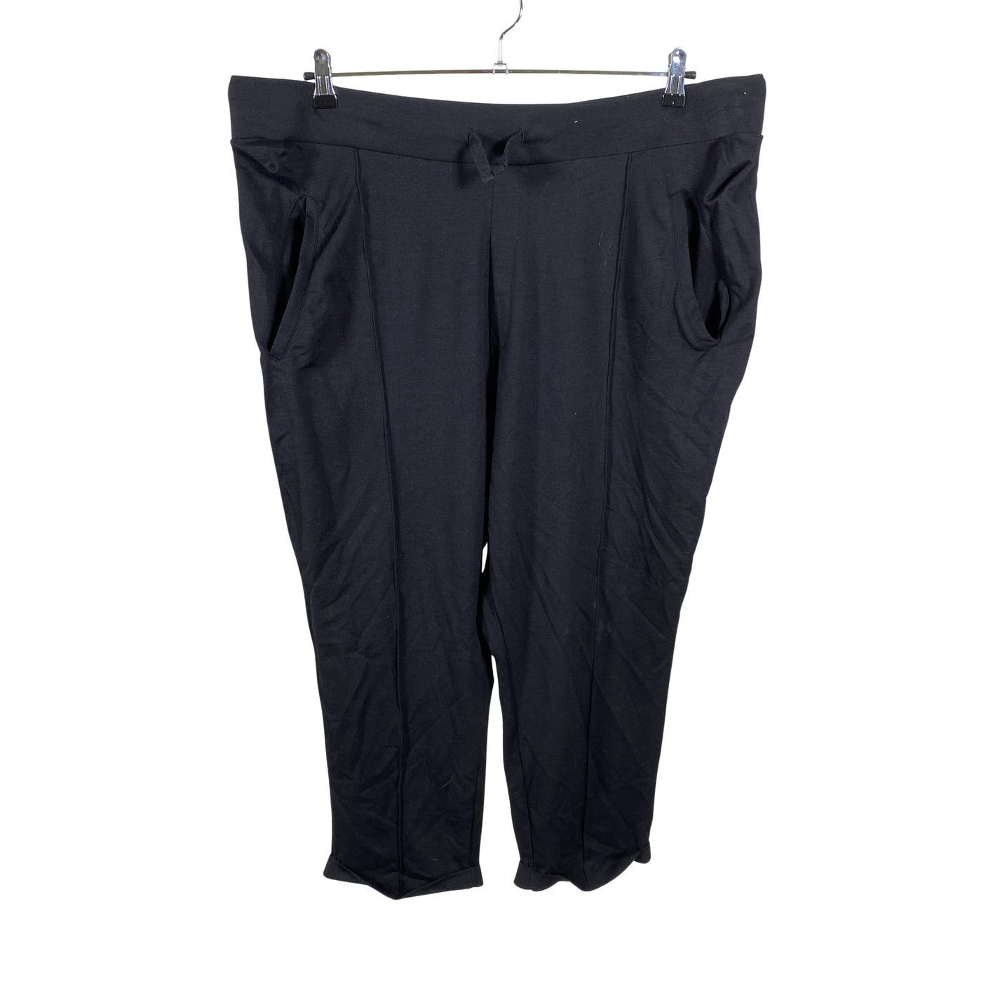 Unisex Lindex - Tricot pants, size 44 - Black (1)