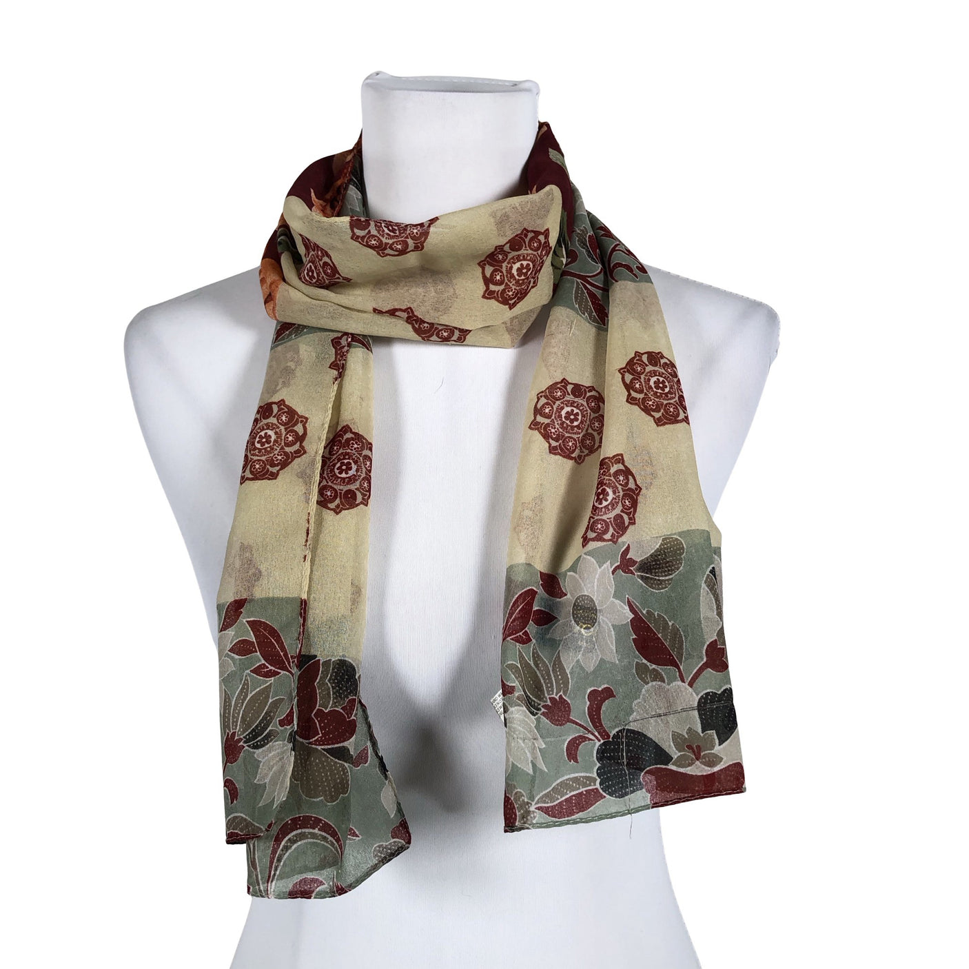 Unisex Voglia - Scarf, size Midi - Wine red (1)