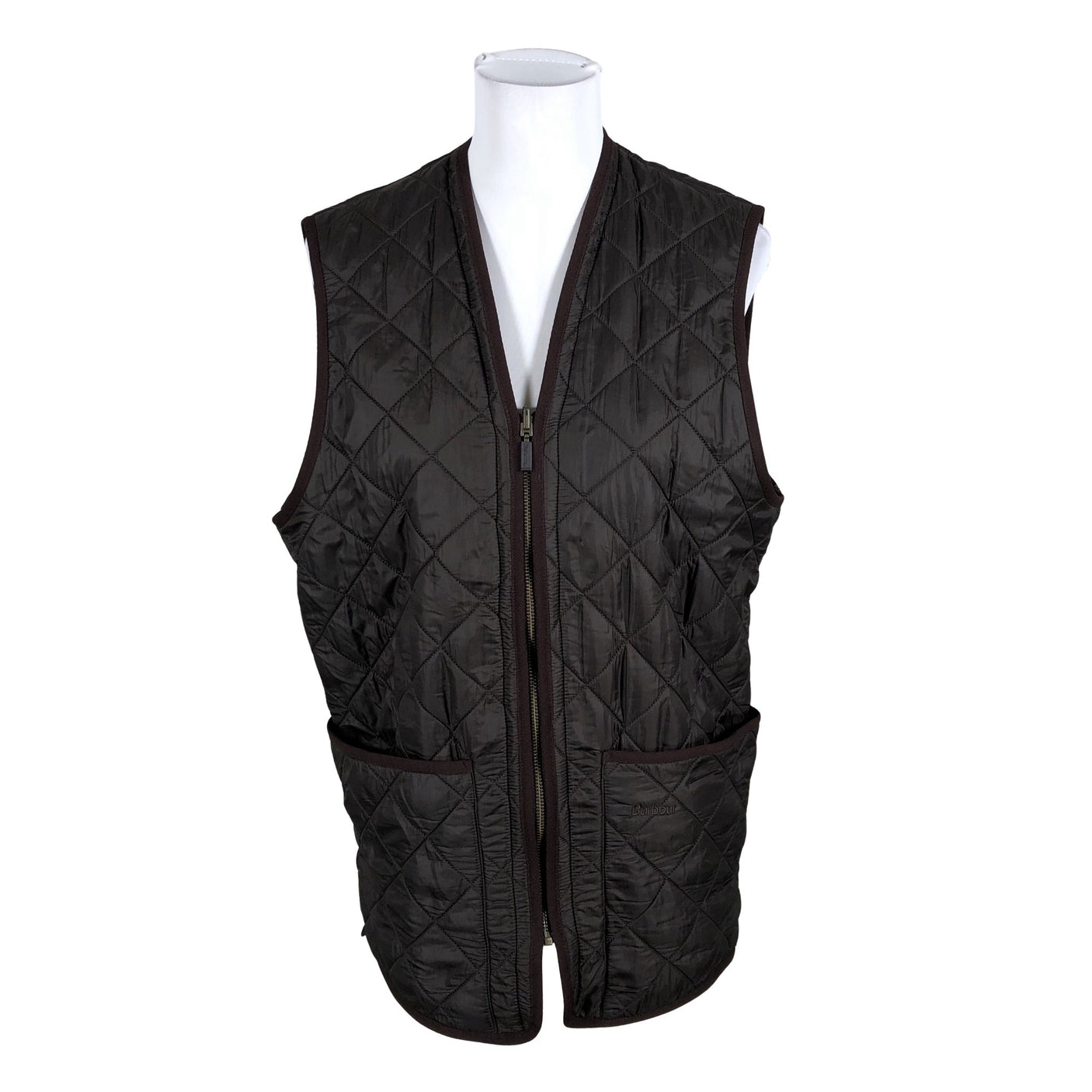 Unisex Barbour - Winter vest, size 38 - Brown (1)
