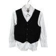 Unisex Create - Collared shirt, size 110 - 116 - White ()