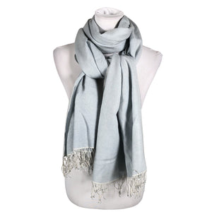 Unisex Pashmina - Scarf, size Maxi - Light blue (1)