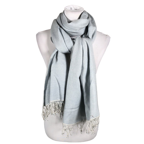 Unisex Pashmina - Scarf, size Maxi - Light blue ()