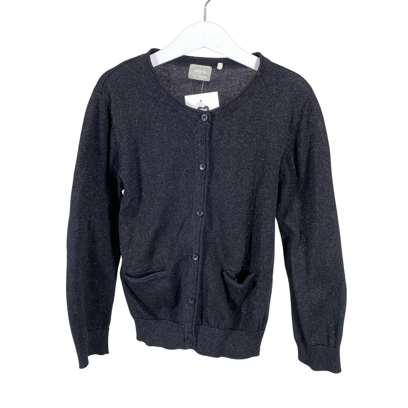 Unisex Name It - Cardigan, size 122 - 128 - Black (1)