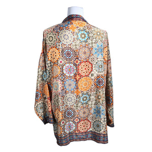 Unisex Natura - Schiffon tunic, size 40 - Beige (2)