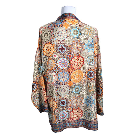 Unisex Natura - Schiffon tunic, size 40 - Beige (2)