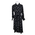 Unisex Selected - Schiffon dress, size 36 - Black ()