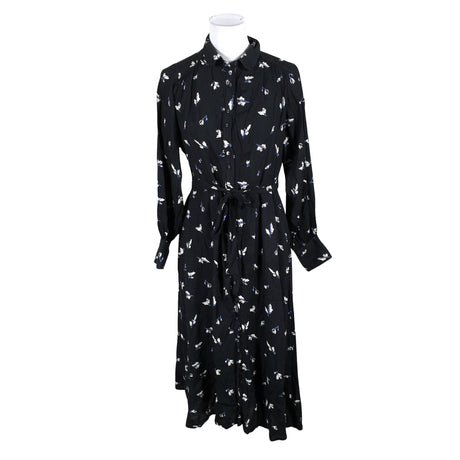 Unisex Selected - Schiffon dress, size 36 - Black ()