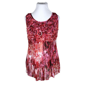 Unisex Voglia - Schiffon tunic, size 42 - Red (1)