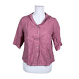Unisex Backstage - Short-sleeved blouse, size 36 - Light pink ()