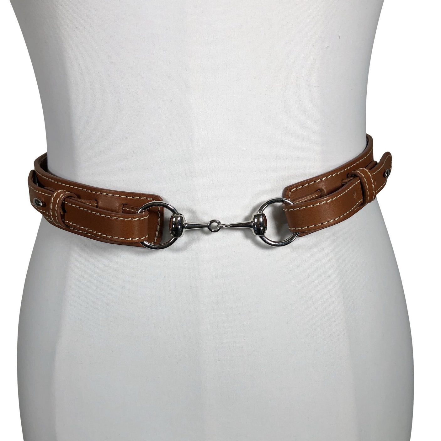 Unisex Andiata - Leather belt, size Ei kokoa - Brown (1)