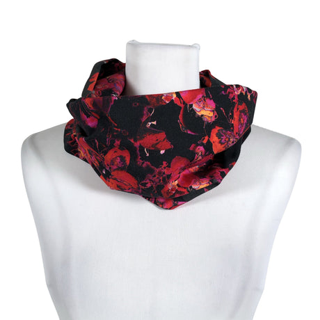 Unisex Nettihattu - Circle scarf, size Maxi - Black ()