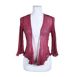 Unisex Marble - Knit bolero jacket, size 36 - Pink ()
