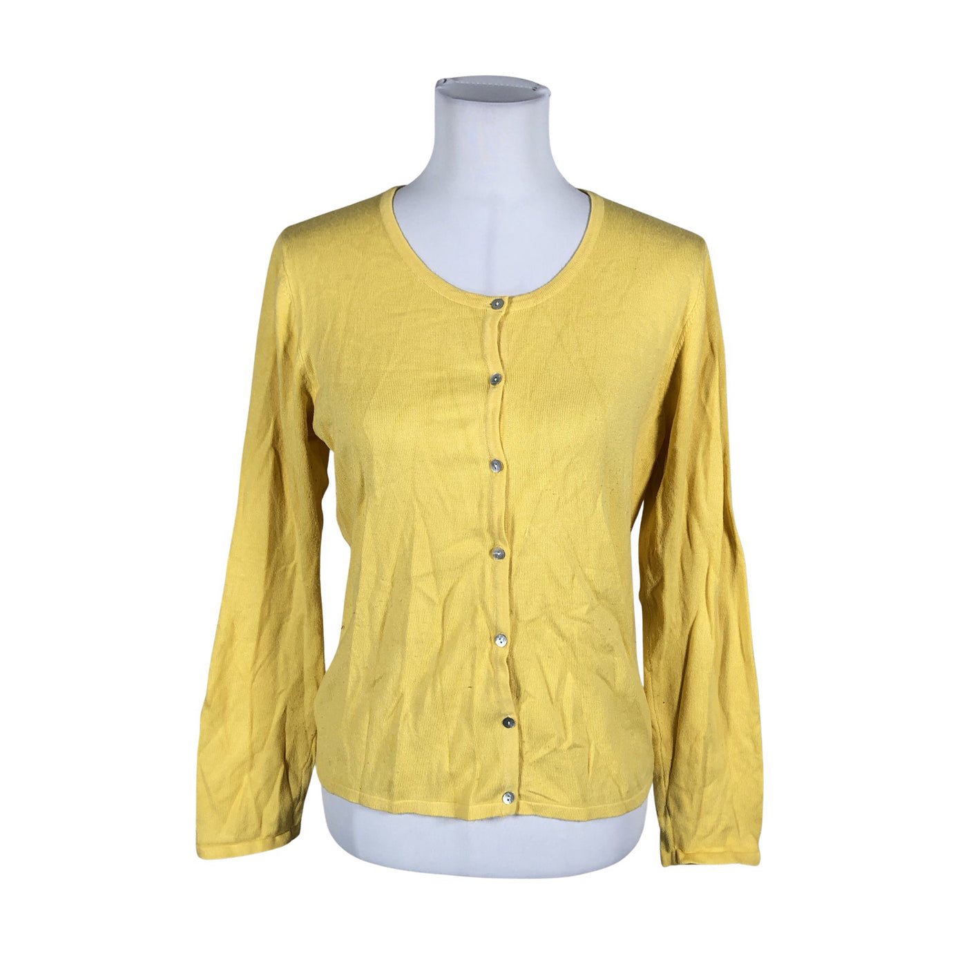 Unisex Long Island - Cardigan, size 38 - Yellow (1)