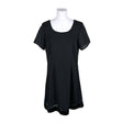 Unisex Ze-Ze - Schiffon dress, size 40 - Black ()