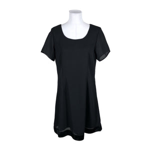 Unisex Ze-Ze - Schiffon dress, size 40 - Black (1)