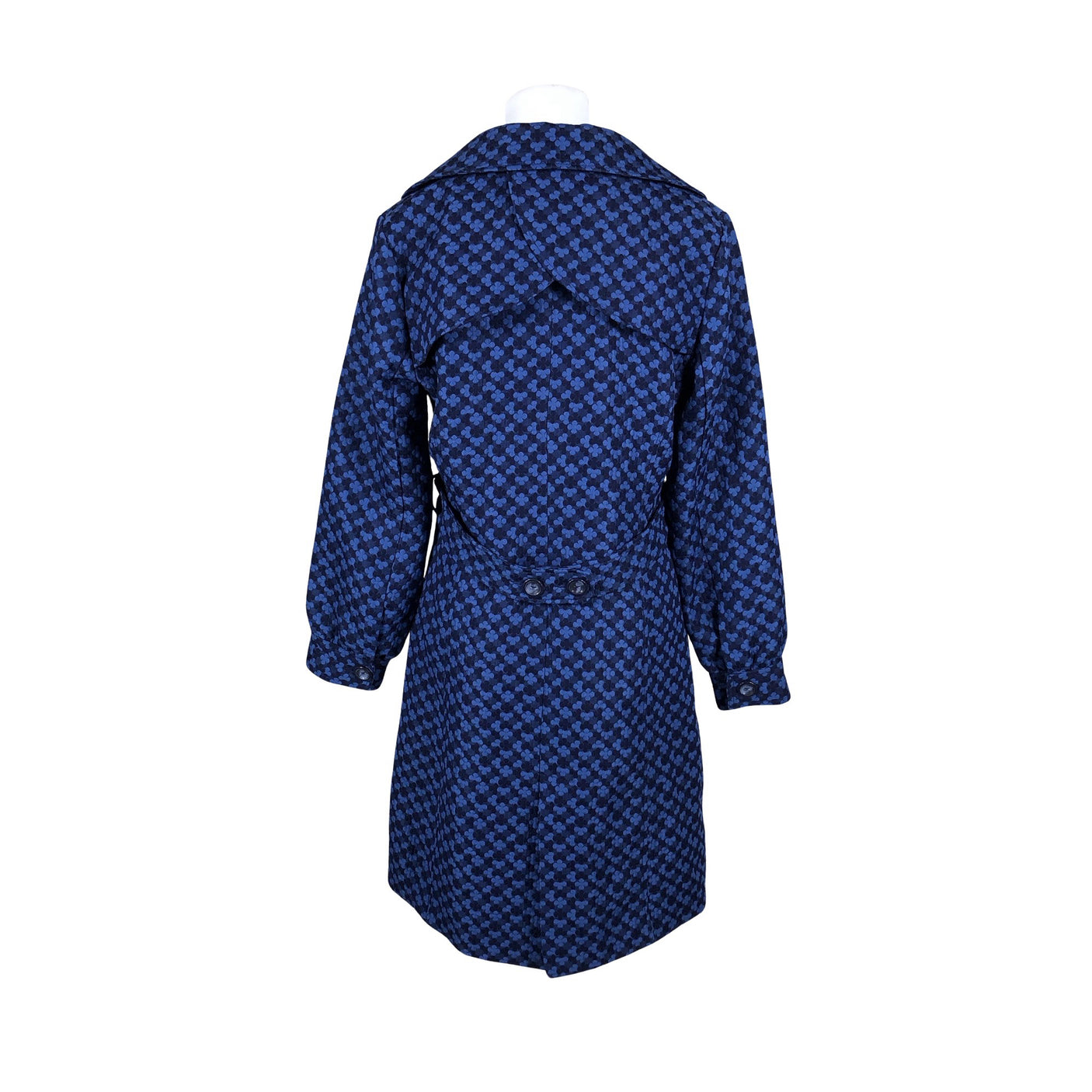 Unisex Cream - Trench coat, size 40 - Blue (2)