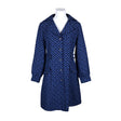 Unisex Cream - Trench coat, size 40 - Blue ()