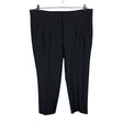 Unisex Rue de Femme - Straight leg trousers, size 44 - Black ()