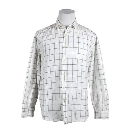 Unisex Cottonfield - Collared shirt, size L - White ()