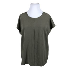 Unisex Opus - Short-sleeved blouse, size 44 - Green (1)