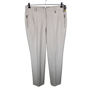 Unisex Adelina - Straight leg trousers, size 42 - Beige (1)