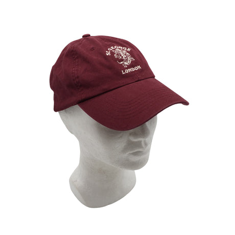 Unisex St.George - Cap, size 52 - 54 cm - Wine red ()