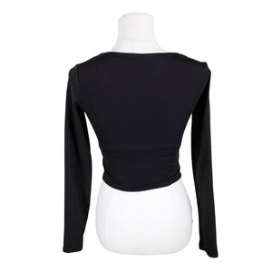 Unisex Oysho - Tricot shirt, size 38 - Black (2)