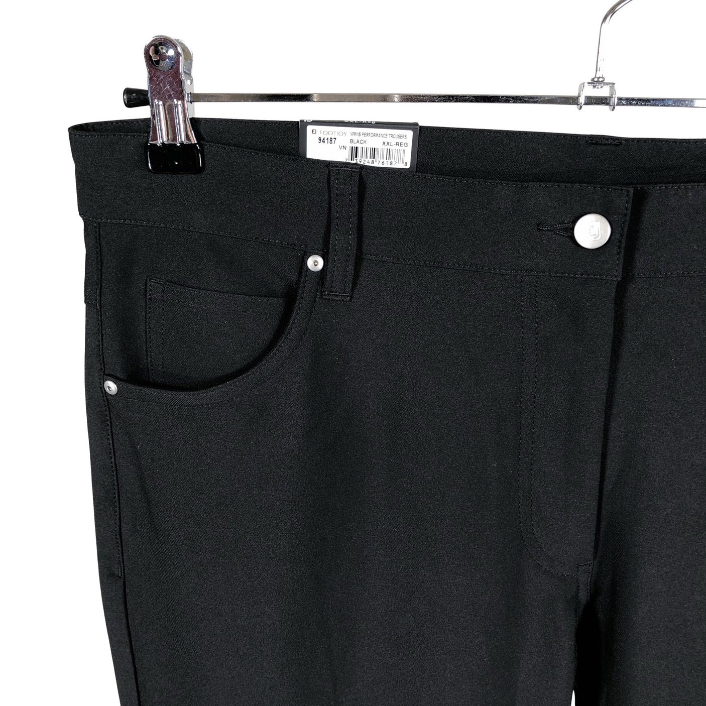 Unisex FootJoy - Sports trousers, size 44 - Black (3)