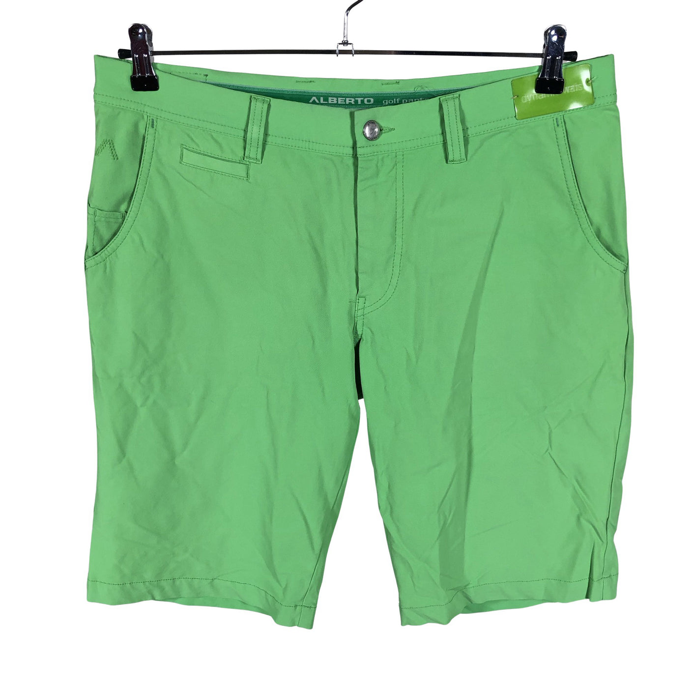Unisex Alberto - Sports shorts, size XL - Green (1)