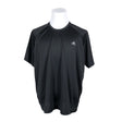 Unisex Adidas - Sports shirt, short sleeve, size XXL - Black ()