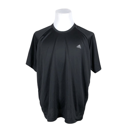 Unisex Adidas - Sports shirt, short sleeve, size XXL - Black ()