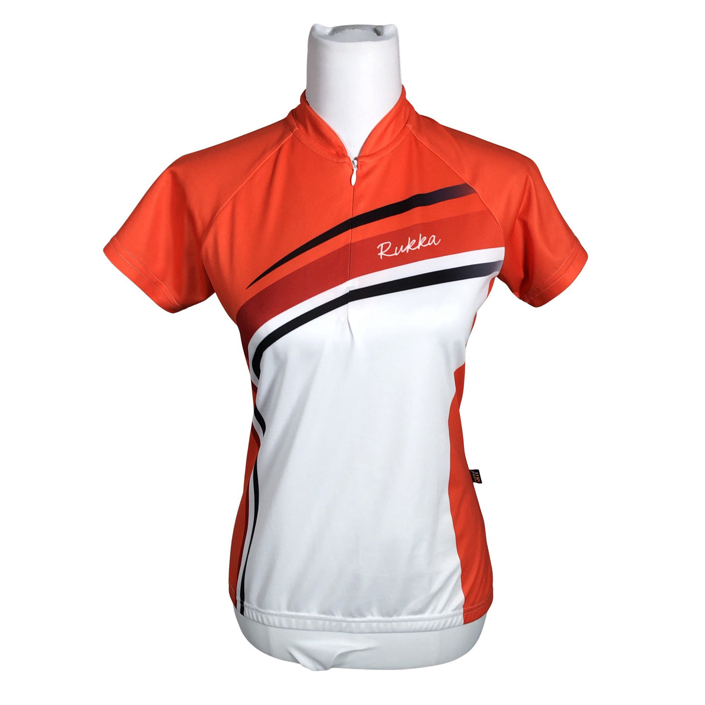 Unisex Rukka - Sports shirt, short sleeve, size 38 - Orange (1)