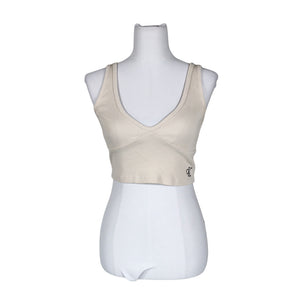 Unisex Calvin Klein Jeans - Tricot tank top, size 36 - Beige (1)