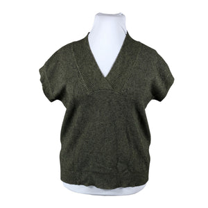 Unisex Sunny Studio - Knit vest, size 42 - Green (1)