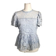 Unisex ee:some - Short-sleeved blouse, size 36 - Light blue ()