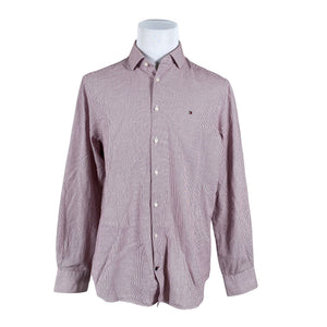 Unisex Tommy Hilfiger - Collared shirt, size L - Red (1)