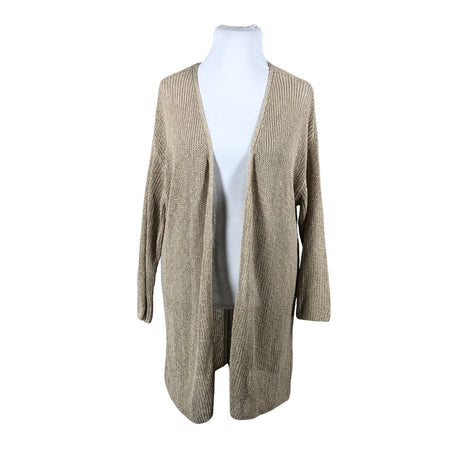 Unisex Zizzi - Leather jacket, size 44 - Green ()