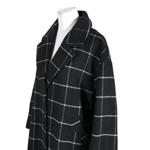 Unisex Rue de Femme - Wool coat, size 38 - Black (3)