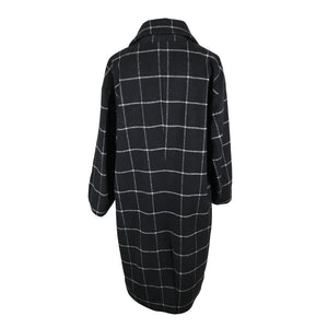 Unisex Rue de Femme - Wool coat, size 38 - Black (2)