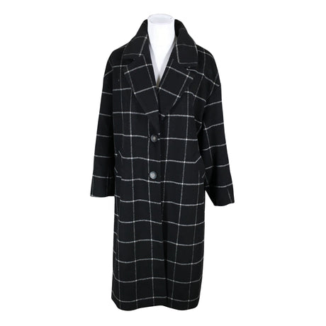 Unisex Rue de Femme - Wool coat, size 38 - Black ()