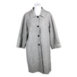 Unisex Sens Uniq - Wool coat, size 36 - Gray ()