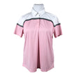 Unisex Cutter & Buck - Sports shirt, short sleeve, size 44 - Light pink ()