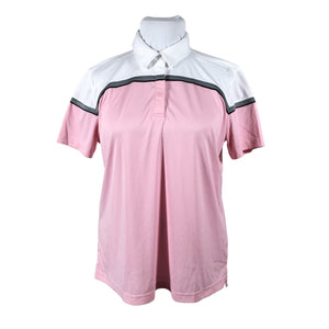 Unisex Cutter & Buck - Sports shirt, short sleeve, size 44 - Light pink (1)