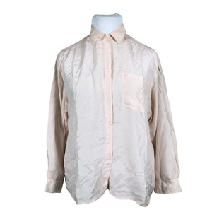 Unisex Stockmann Silk - Blouse, size 44 - Light pink (1)